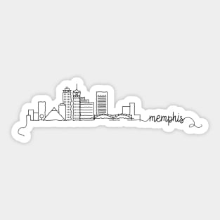 Memphis City Signature Sticker